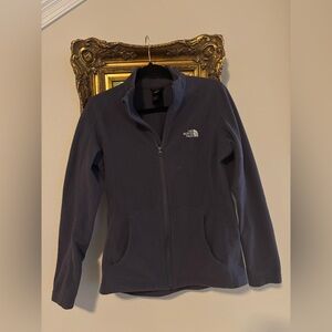 The North Face Dark Purple Fleece Jacket